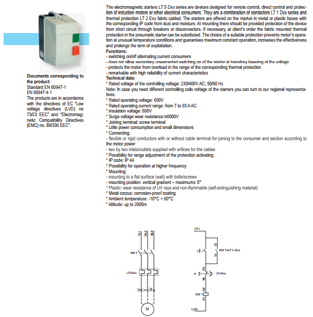 Good Quality Ste1-D Series Magnetic Starter