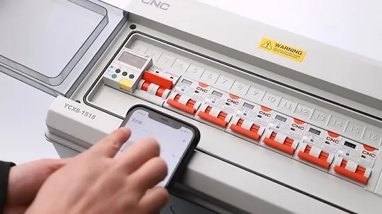 Ycb9zf-100ap IP20 6ka 32A 63A 100A Smart MCB WiFi Disyuntor en miniatura