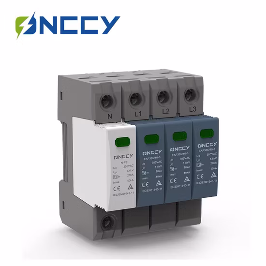 Dispositivo de protección contra sobretensiones de cableado rápido tipo 1 de CA