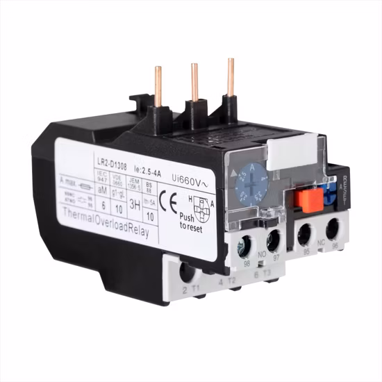 Sontuoec alta calidad serie Lr2-D (TR2-D23) relé térmico de sobrecarga relé de protección de sobrecarga magnética electromecánica para contactor Cjx2/LC1-D
